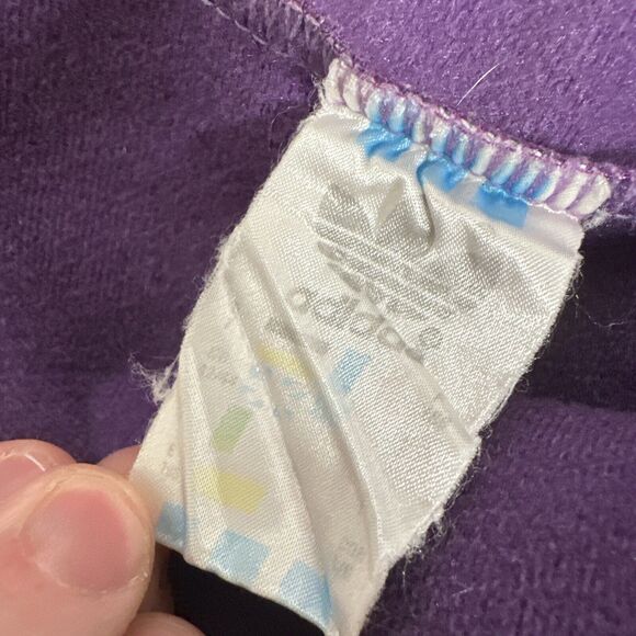 VTG adidas Multicolor Bomber Sweatshirt Full-Zip Sz XL - Picture 10 of 12